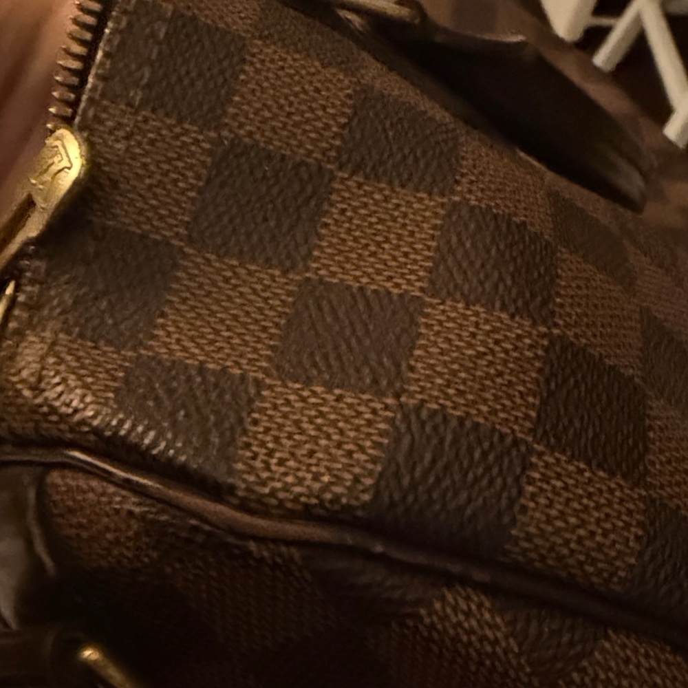 Louis Vuitton large cross body Speedy 30 - Picture 11 of 16
